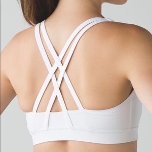 Lululemon Energy Bra White Size 6